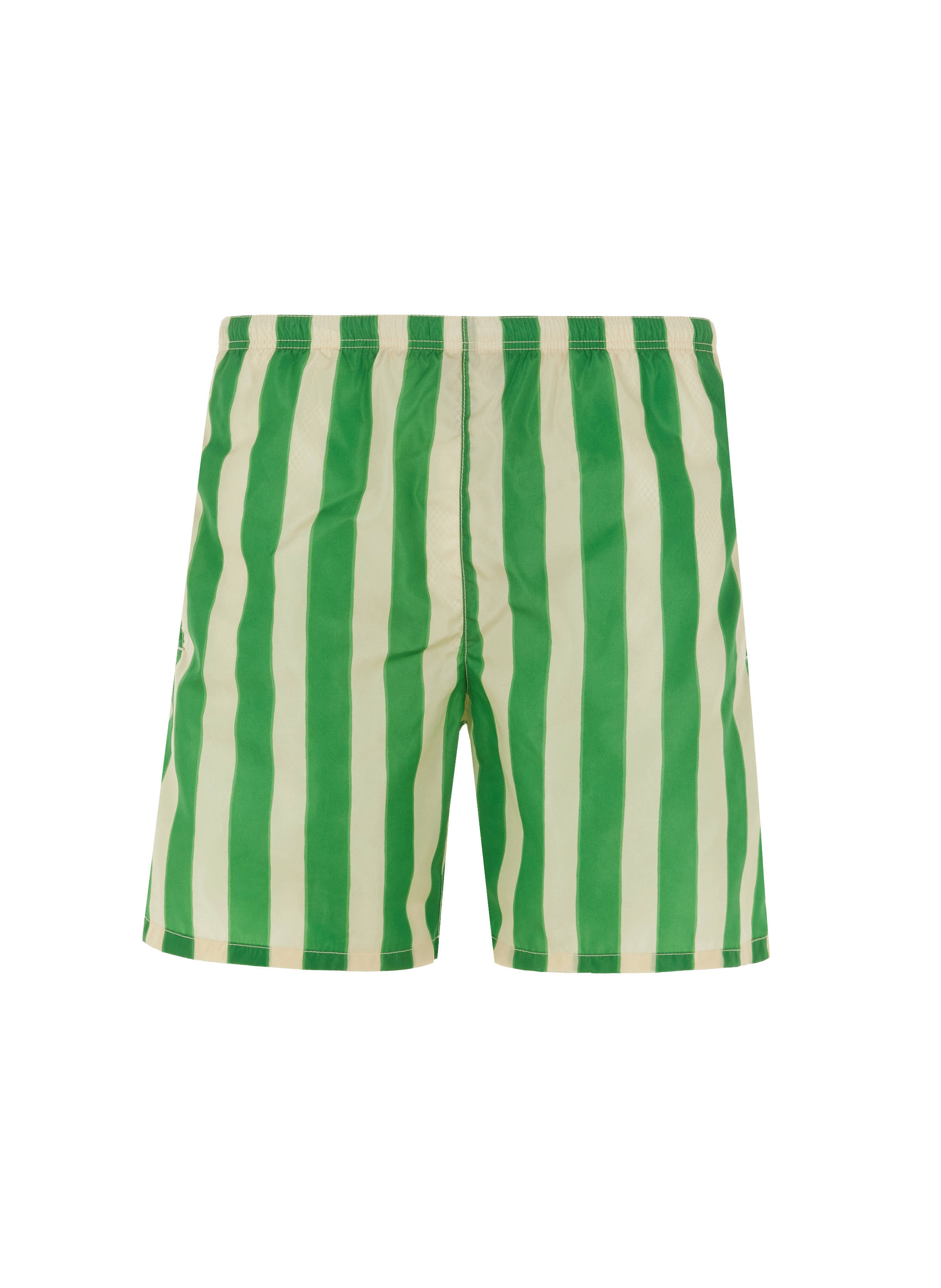 STRIPED SWIM SHORTS - PRADA for MEN 