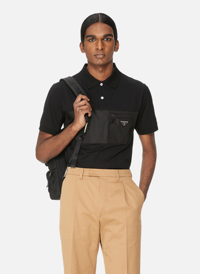 Short-sleeve cotton Polo Shirt  PRADA
