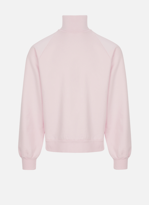 Sweatshirt en coton molletonné PinkPRADA 