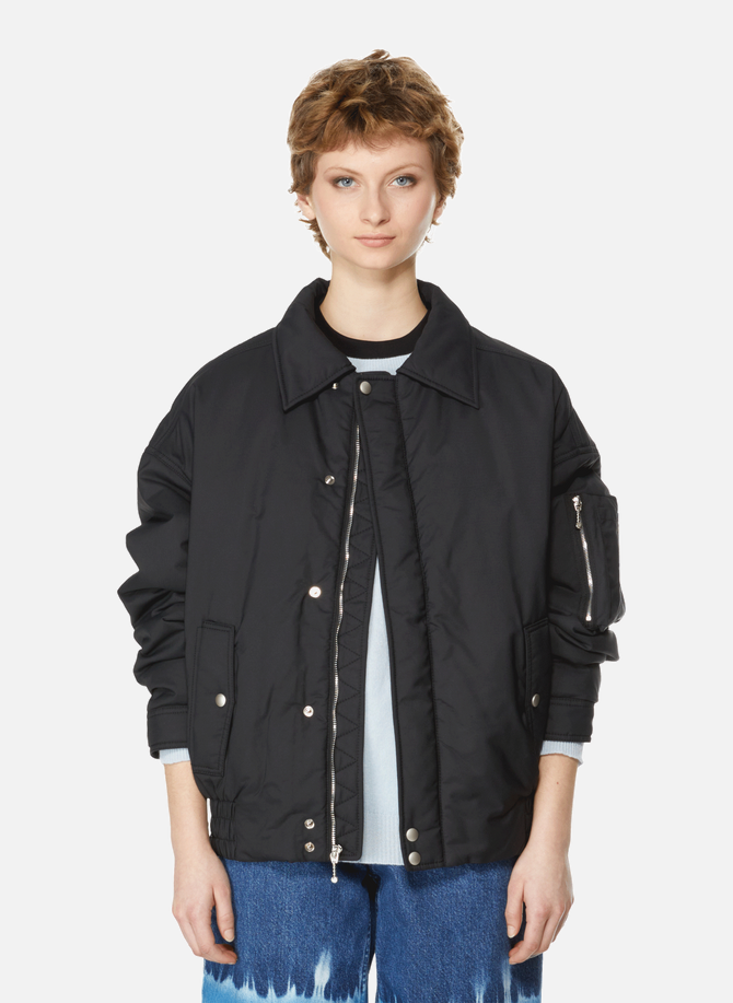 Embroidered Bomber Jacket PRIVATE POLICY