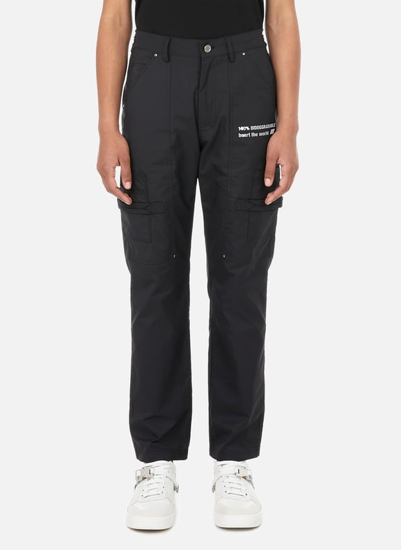 Cargo pants Black by PRIVATE POLICY PRIVATE POLICY Cargo pants Black
