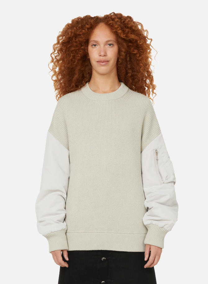Oversized knitted jumper PRIVATE POLICY