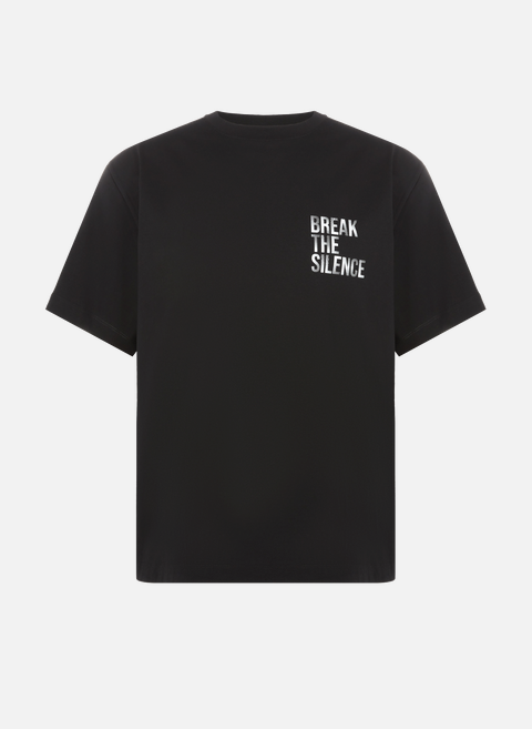 T-shirt imprimé en coton BlackQASIMI 
