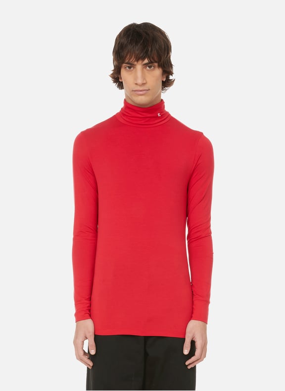 Raf simons red best sale turtleneck