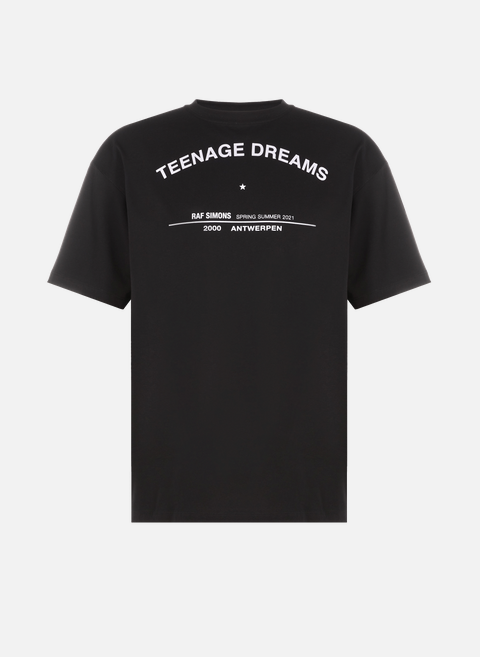 T-shirt Teenage dreams BlackRAF SIMONS 