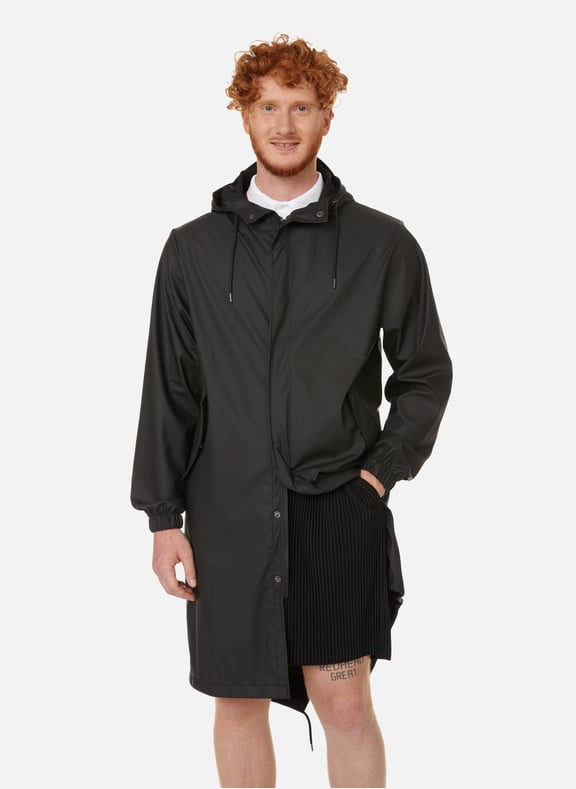 Polyester raincoat Black by RAINS RAINS Polyester raincoat Black