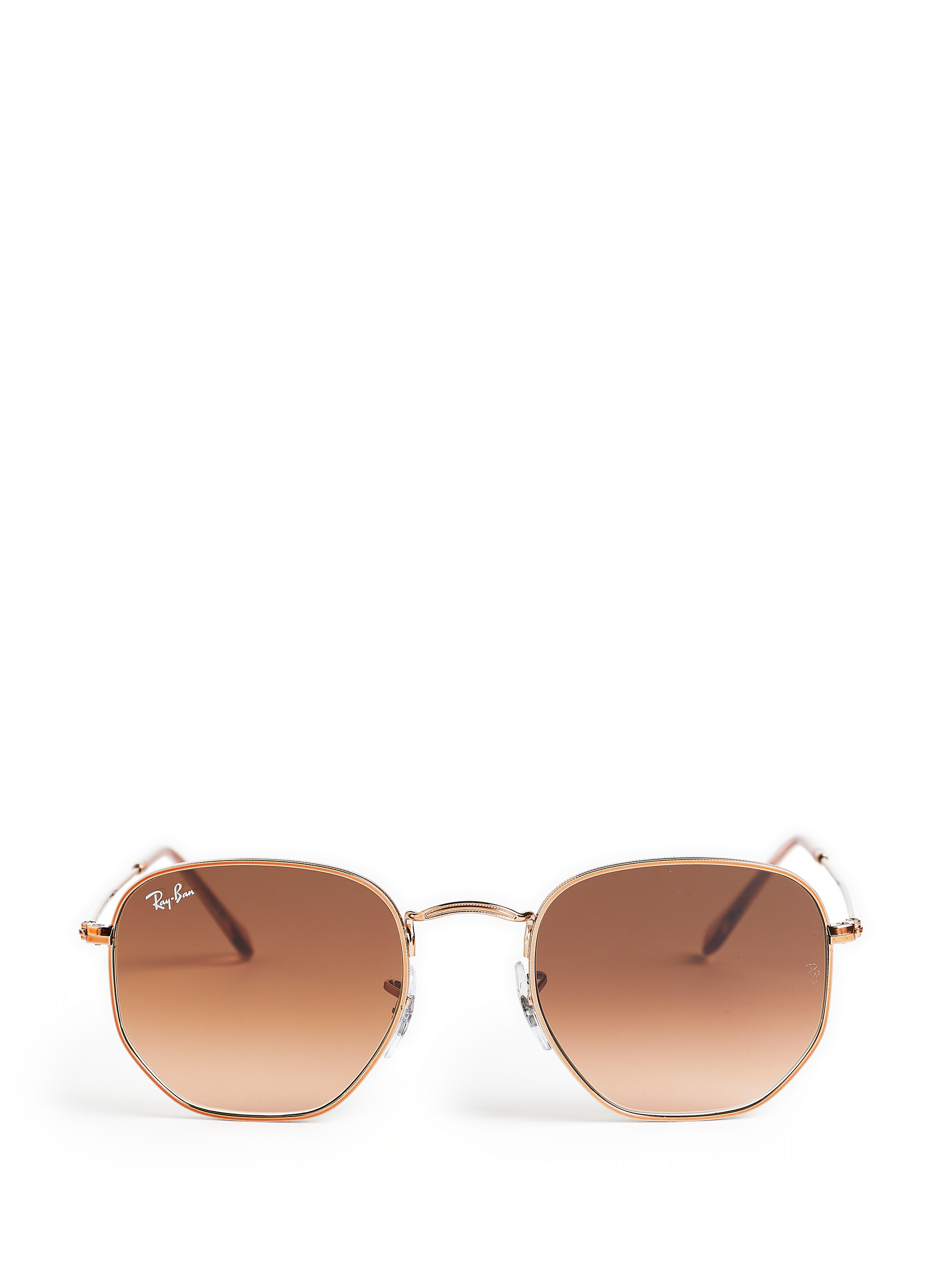 aviator hexagonal sunglasses