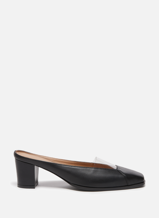 Leather mules RECTO