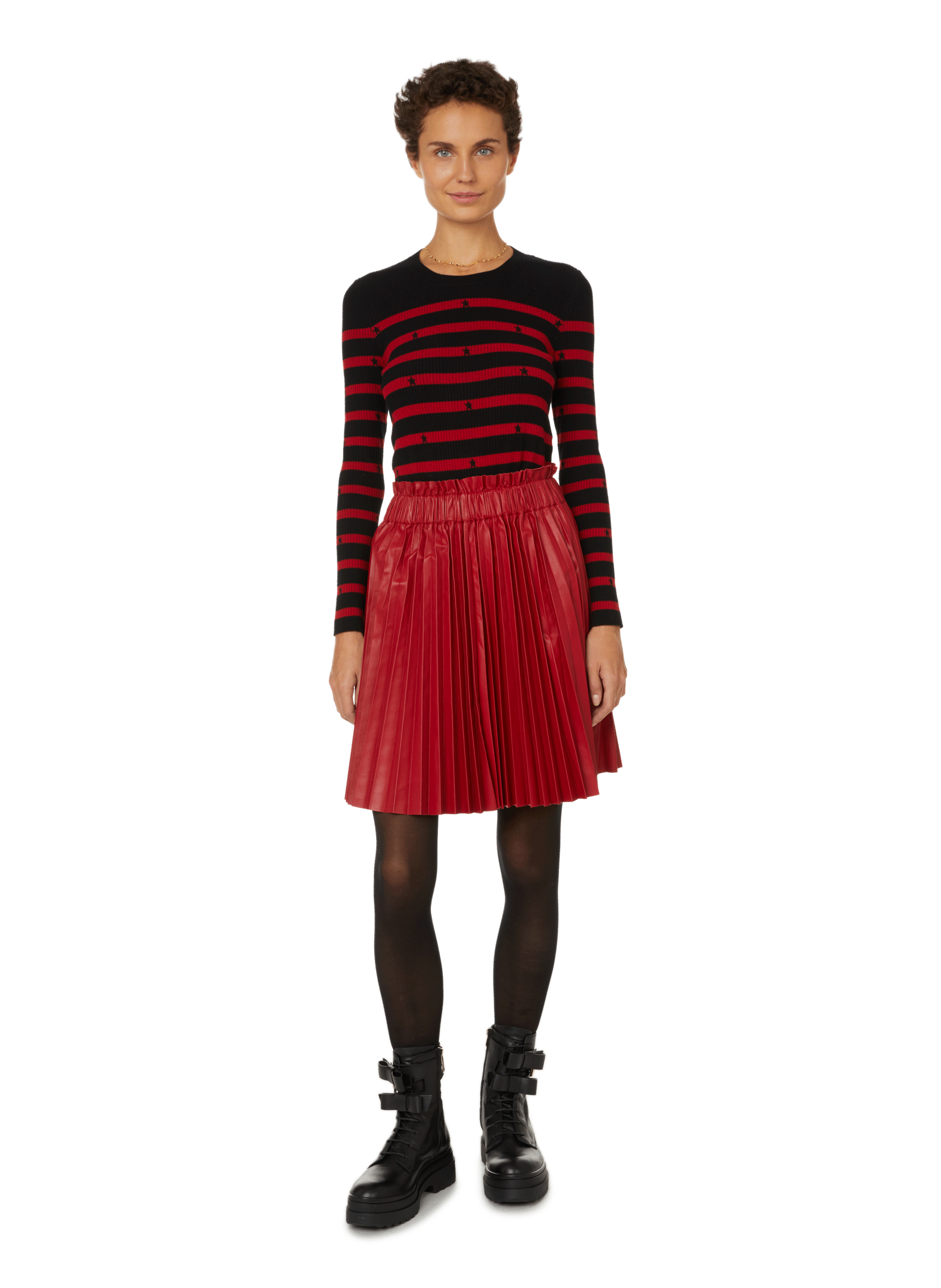 Top VALENTINO Woman color Red