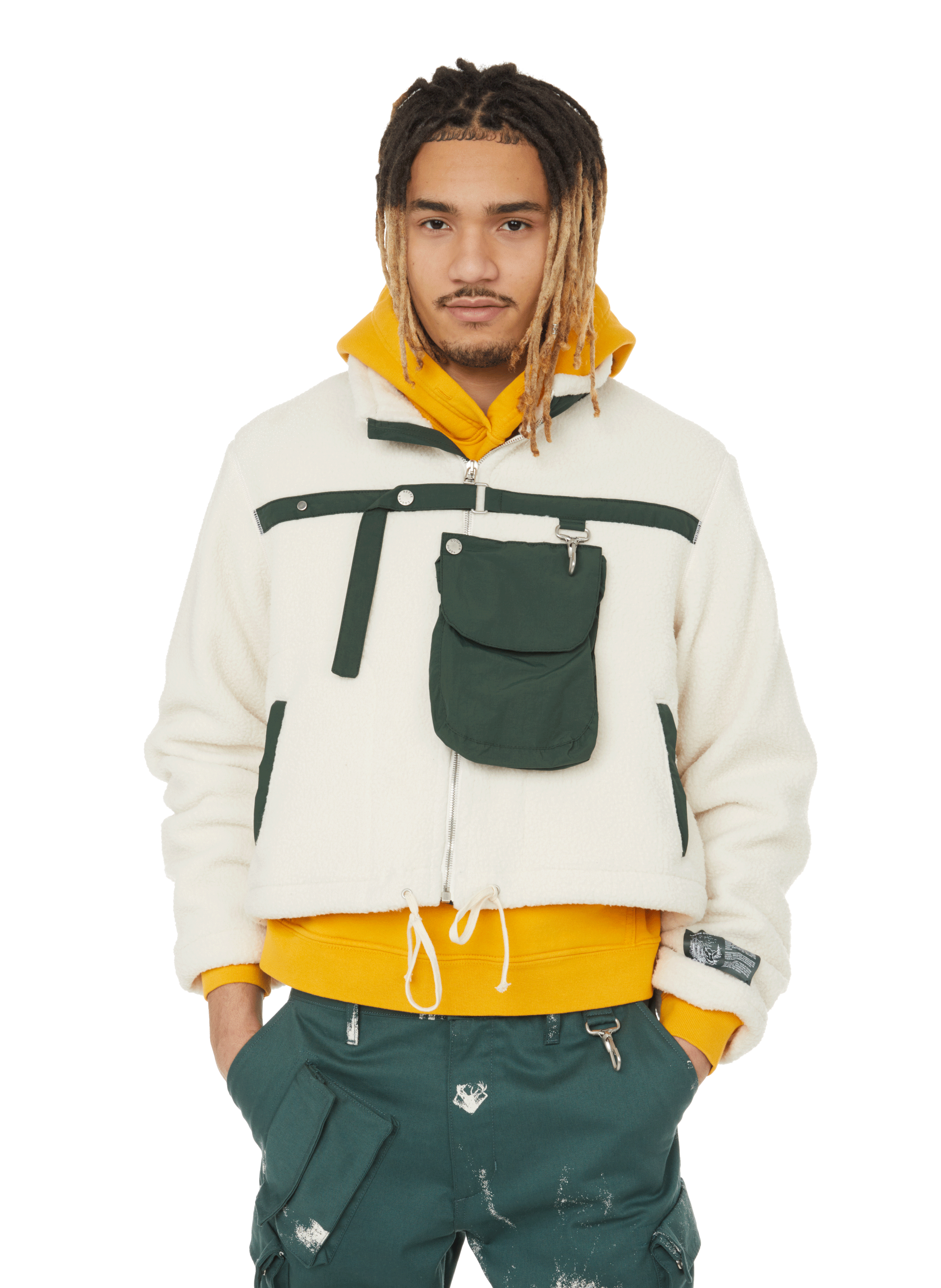 SHERPA CROPPED FLEECE - REESE COOPER 