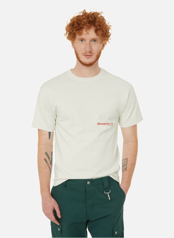 Cotton T-shirt White by REESE COOPER REESE COOPER Cotton T-shirt White
