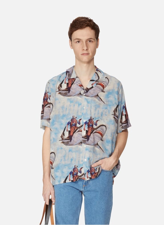Cowboy print Shirt Multicolour by RHUDE RHUDE Cowboy print Shirt Multicolour