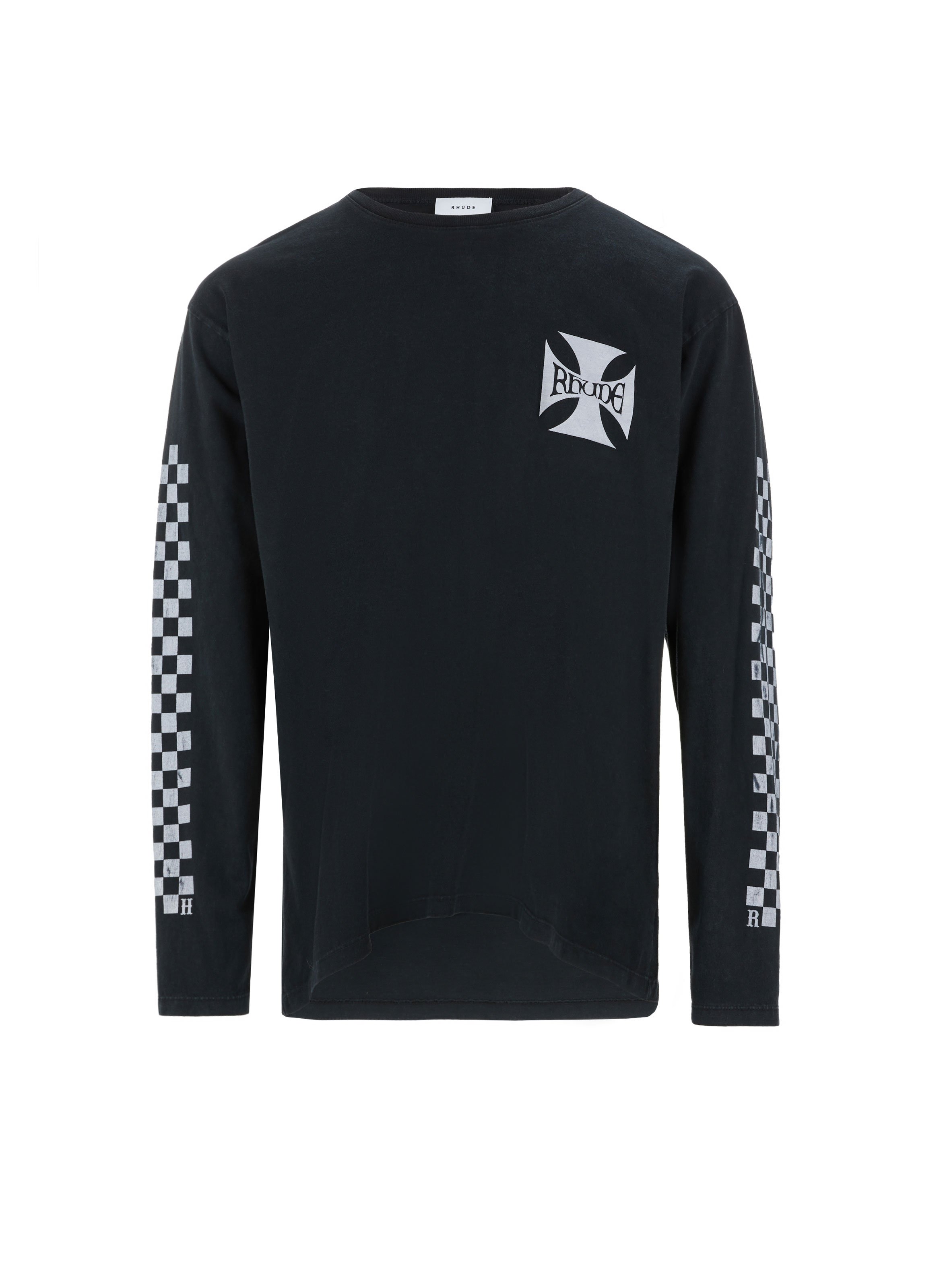rhude long sleeve t shirt