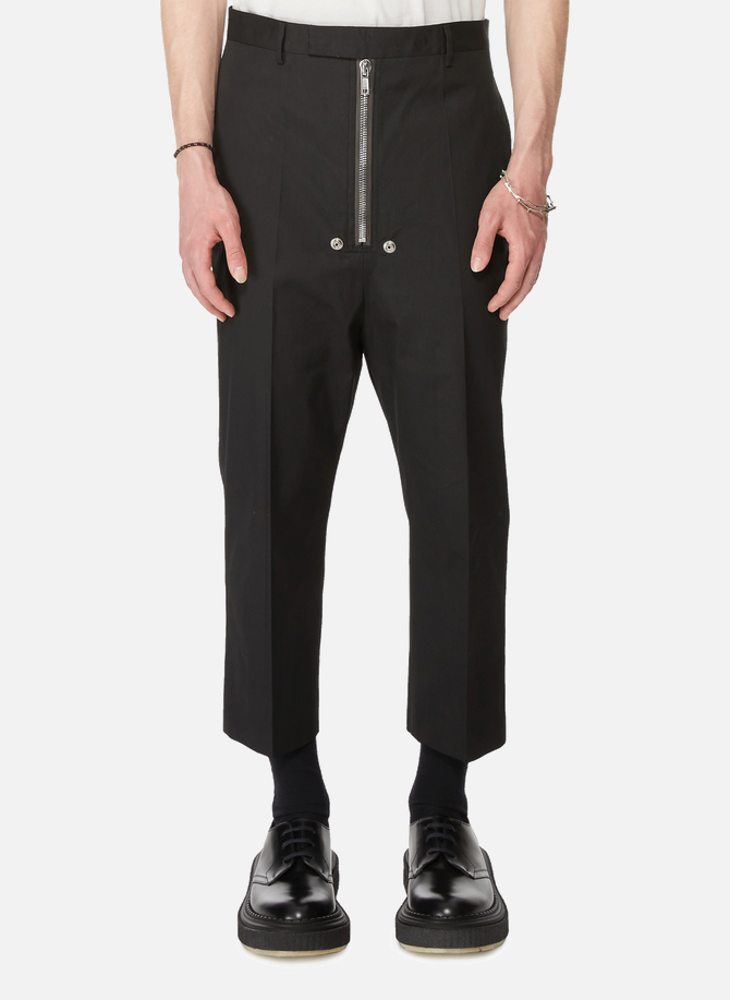 Belastaires cropped cotton canvas trousers RICK OWENS