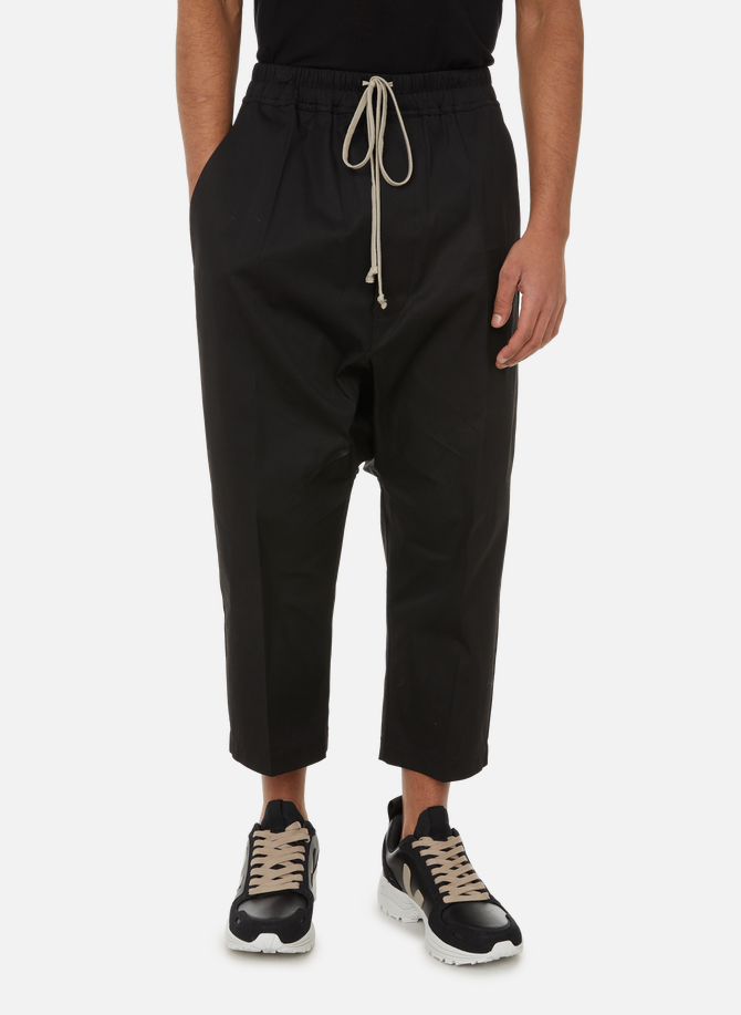 Cropped cotton-blend trousers RICK OWENS