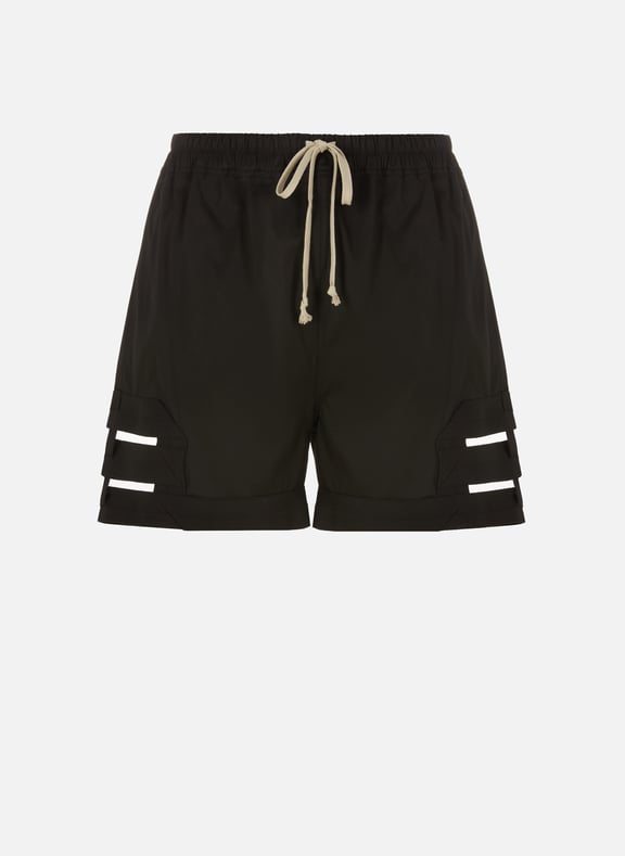 Spartan cotton shorts Black by RICK OWENS RICK OWENS Spartan cotton shorts Black