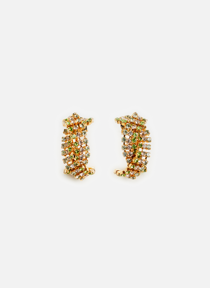 Earrings with crystals ROSANTICA