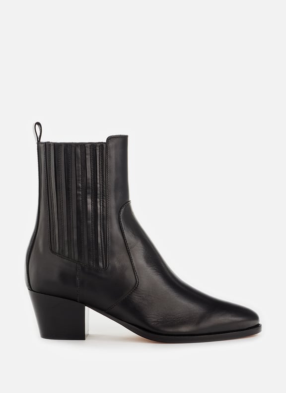 Mania vegetable tanned boots Black by ROSEANNA ROSEANNA Mania vegetable tanned boots Black
