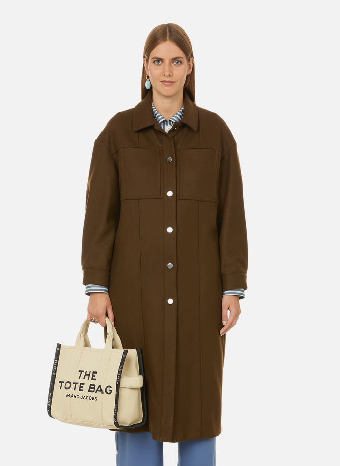 Nelson Bauhaus wool-blend coat ROSEANNA