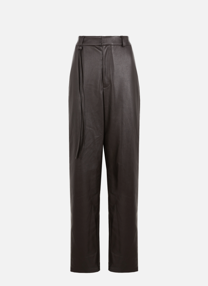 Leather-effect trousers ROSEANNA