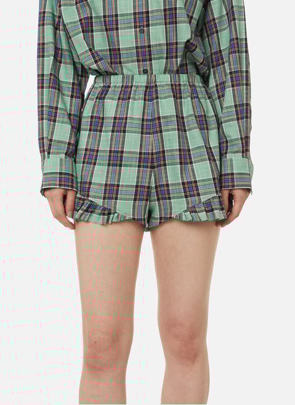 Rod check cotton shorts Multicolour by ROSEANNA ROSEANNA Rod check cotton shorts Multicolour