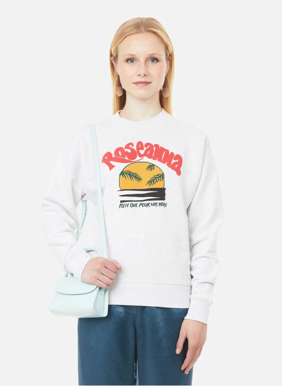 Cotton jersey sweatshirt Grey by ROSEANNA ROSEANNA Cotton jersey sweatshirt Grey