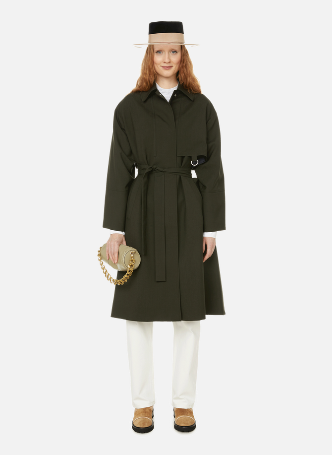 Wool-blend trench coat ROSEANNA