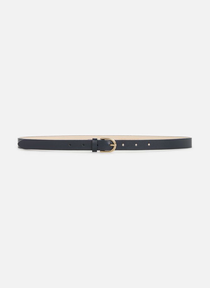 Slim leather belt SAISON 1865