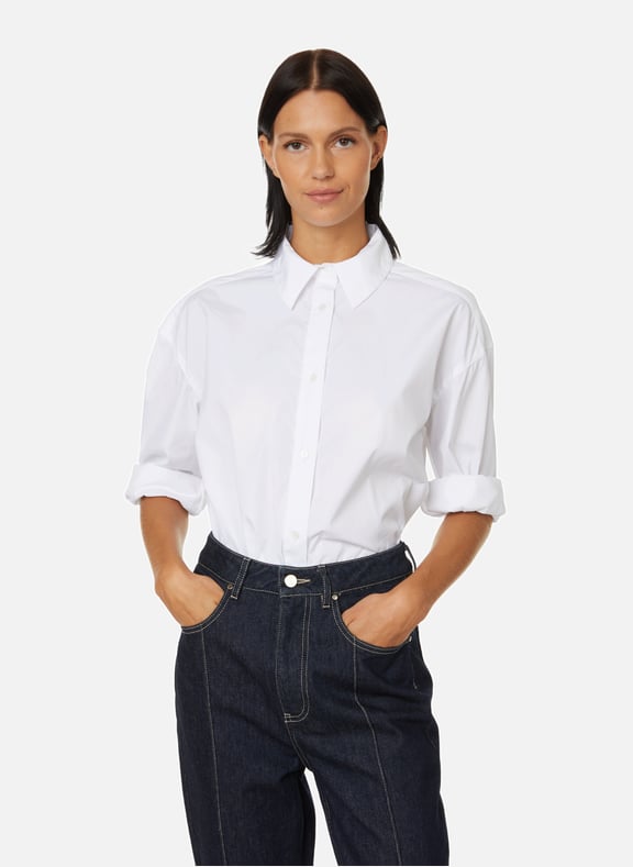 Oversized shirt White by SAISON 1865 SAISON 1865 Oversized shirt White