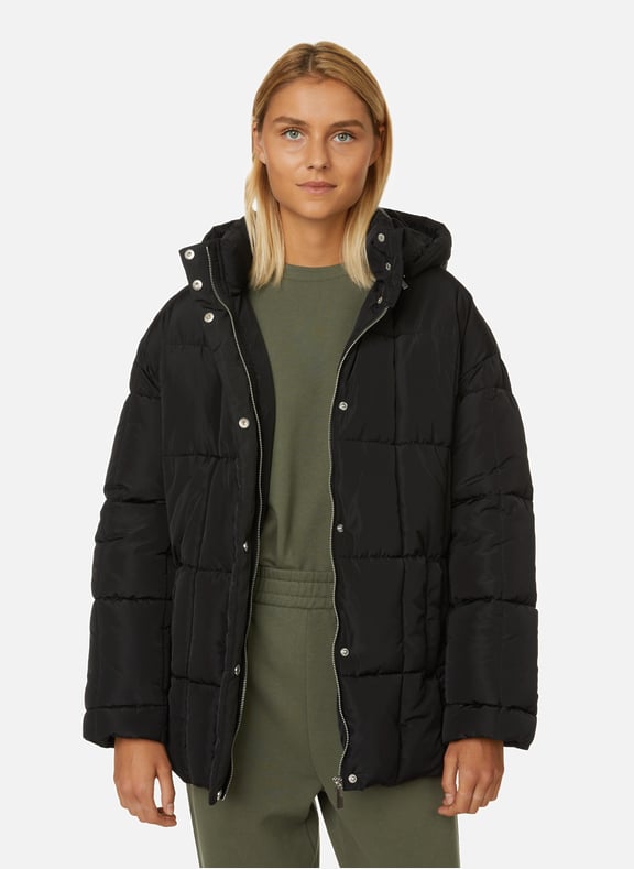 Quilted down jacket Black by SAISON 1865 SAISON 1865 Quilted down jacket Black