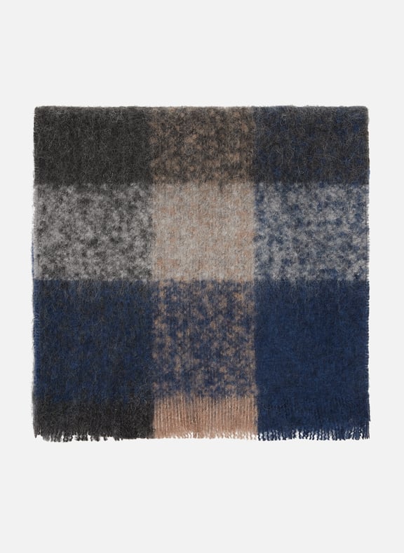 Check scarf Multicolour by SAISON 1865 SAISON 1865 Check scarf Multicolour
