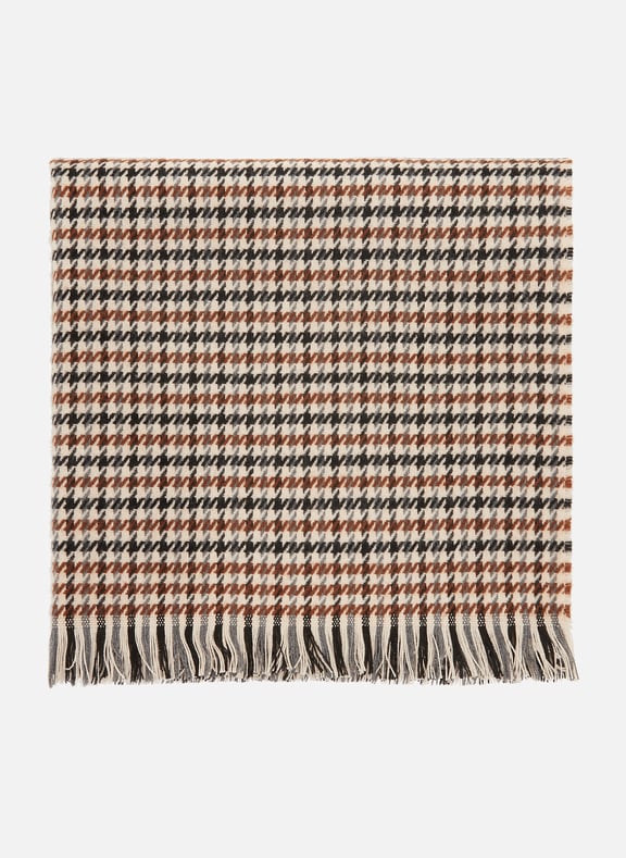 Houndstooth scarf Multicolour by SAISON 1865 SAISON 1865 Houndstooth scarf Multicolour