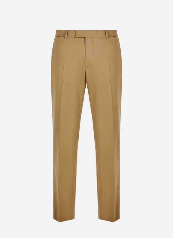 Slim-fit wool trousers Brown by SAISON 1865 SAISON 1865 Slim-fit wool trousers Brown