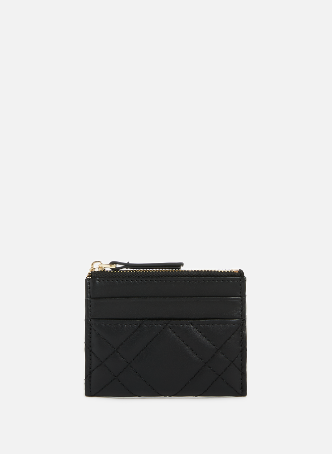 Quilted leather card holder SAISON 1865