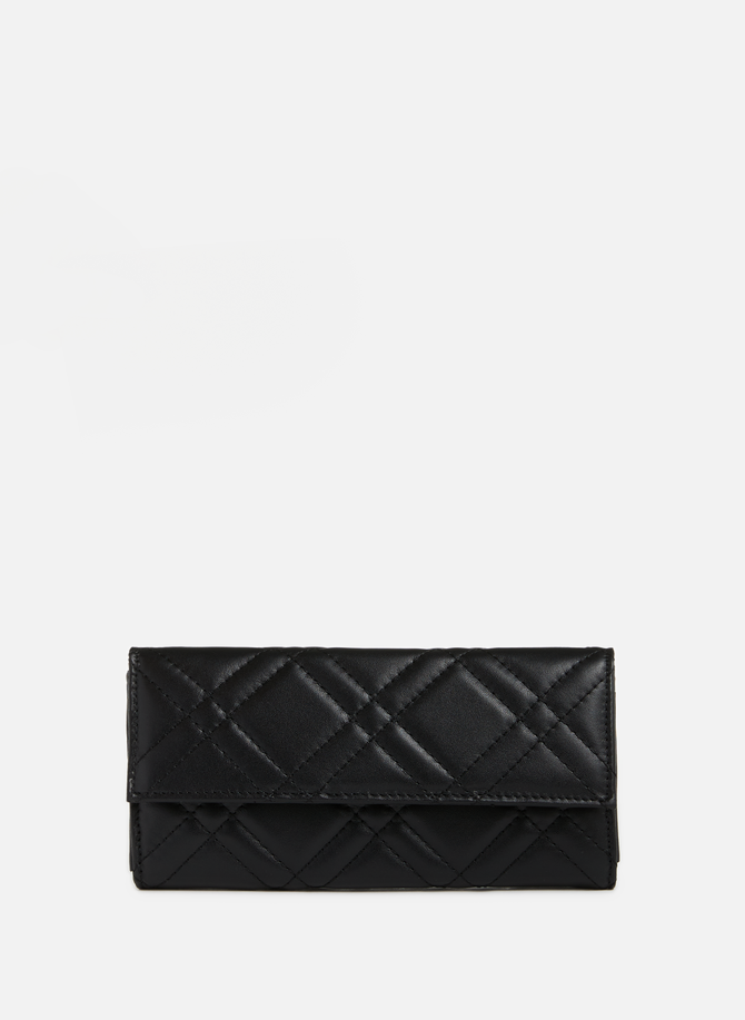 Quilted leather wallet SAISON 1865