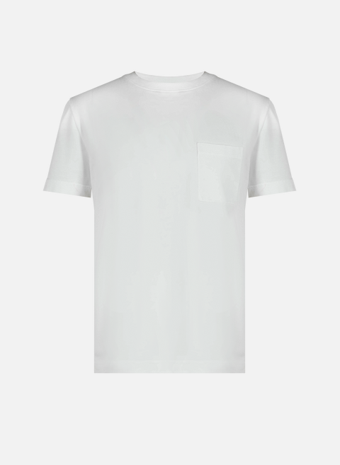 T-shirt col rond en coton WhiteSAISON 1865 