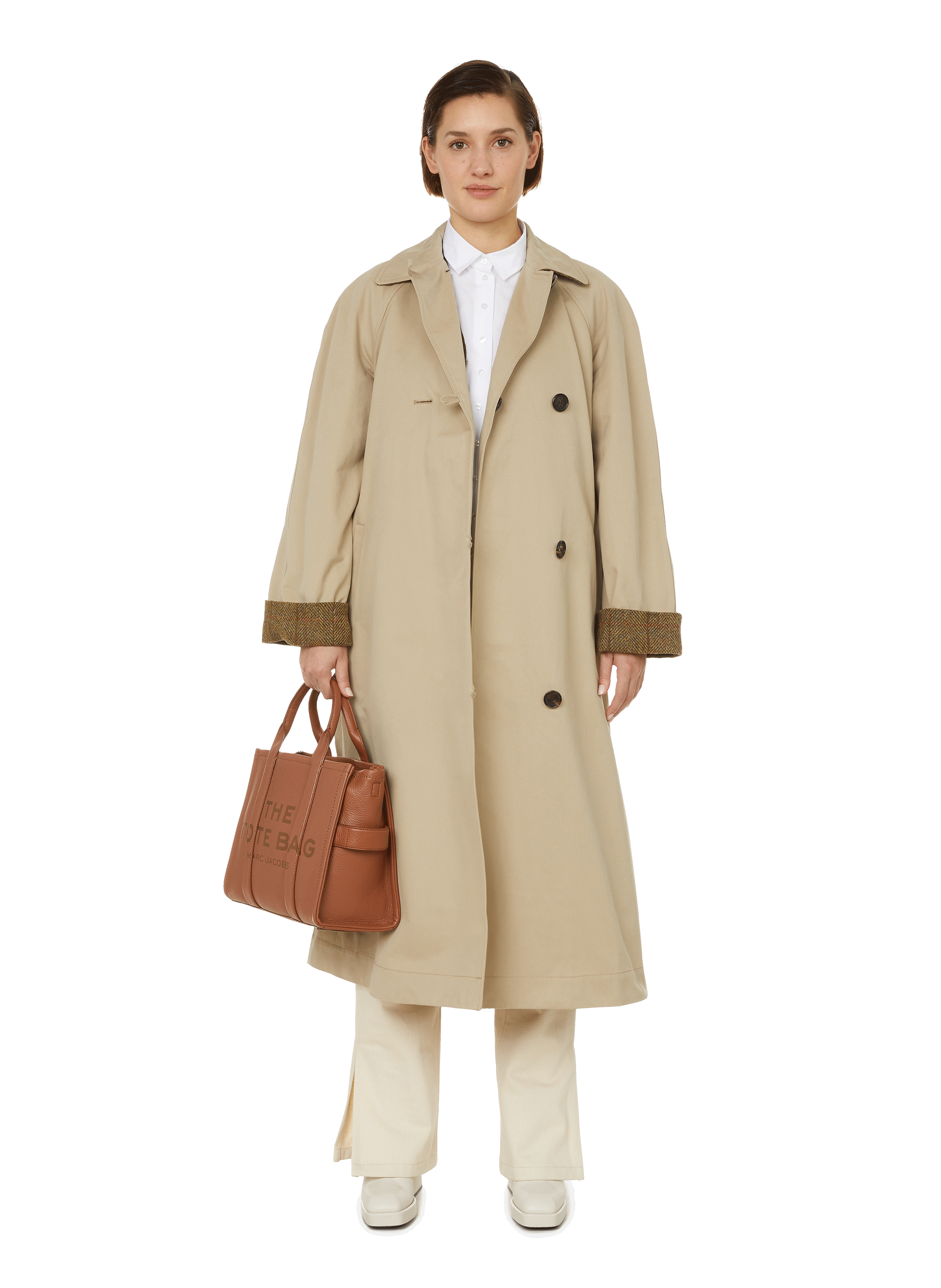 saks potts trench coat