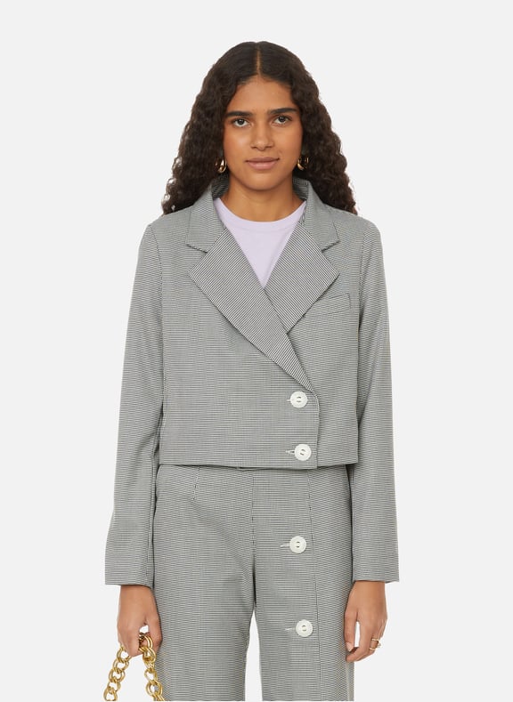 Cropped jacket Multicolour by SALUT BEAUTÉ SALUT BEAUTÉ Cropped jacket Multicolour