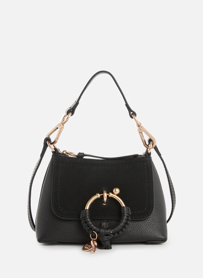 Joan bi-material leather mini shoulder bag SEE BY CHLOE