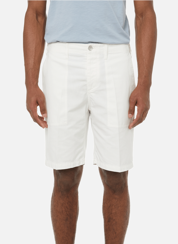 SEVENTY Cotton shorts White