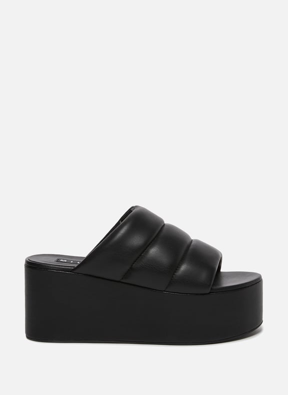 Coaster vegan leather Platforms Black by SIMON MILLER SIMON MILLER Coaster vegan leather Platforms Black