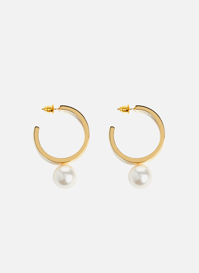 Pearl hoop earrings  SIMONE ROCHA