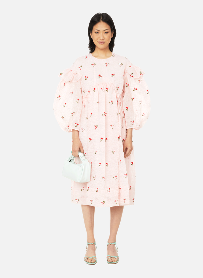 Textured dress with embroidery SIMONE ROCHA