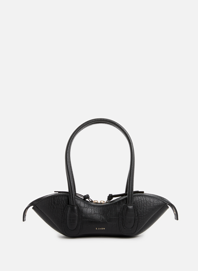 Arc mini leather handbag S.JOON