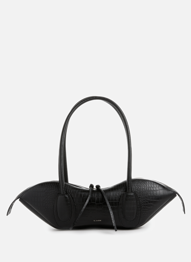 Arc leather handbag S.JOON