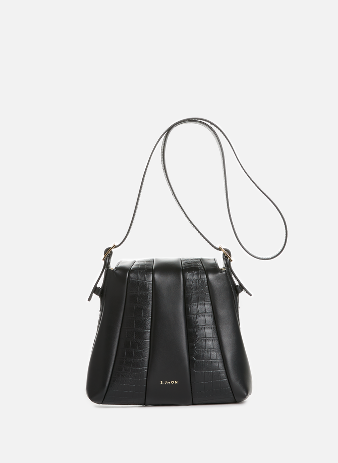 Bell leather mini bag S.JOON