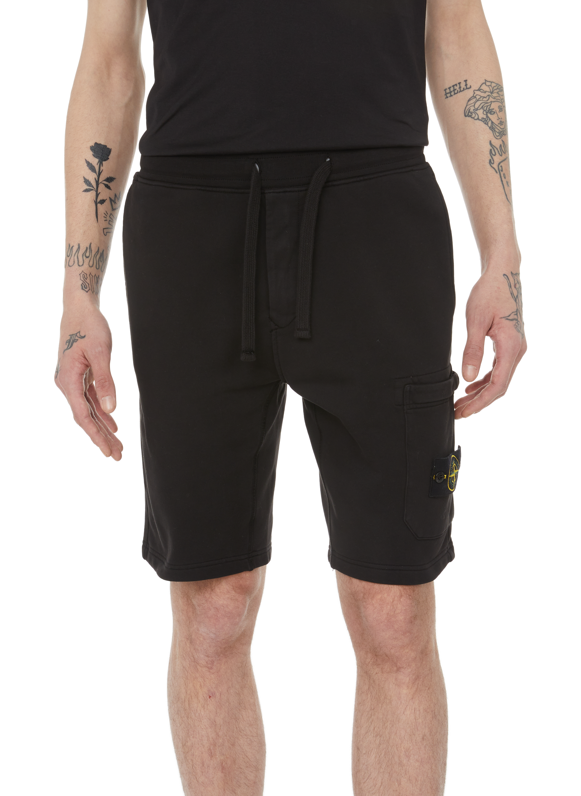 stone island jogger shorts