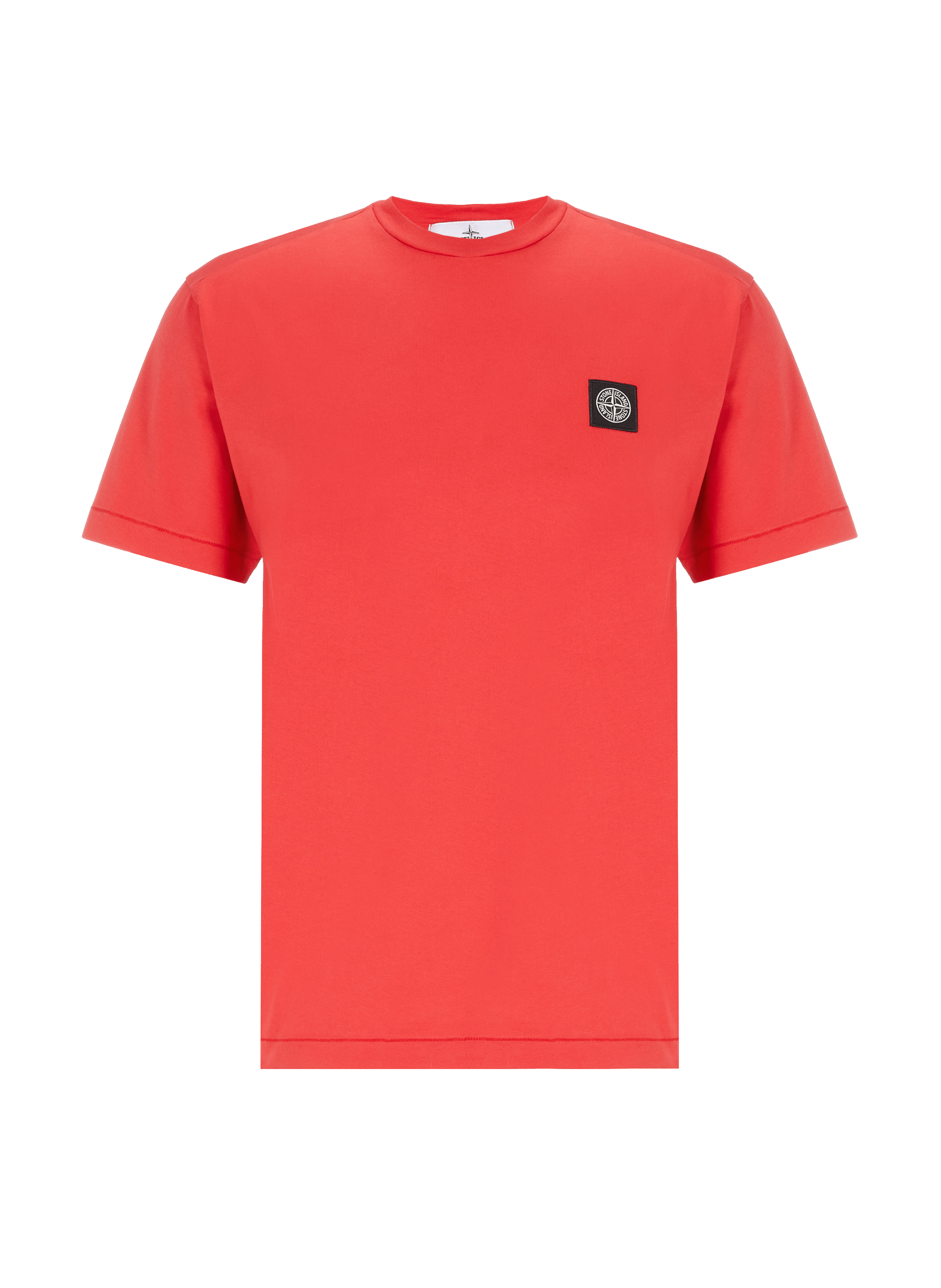 stone island red t shirt