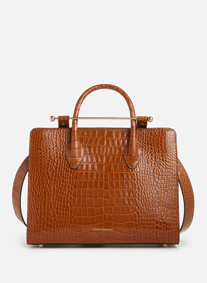 Leather handbag STRATHBERRY