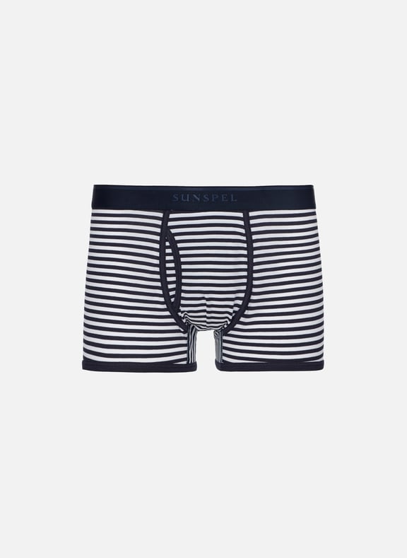 Mens Superfine Striped Cotton Boxers Striped by SUNSPEL SUNSPEL Mens Superfine Striped Cotton Boxers Striped